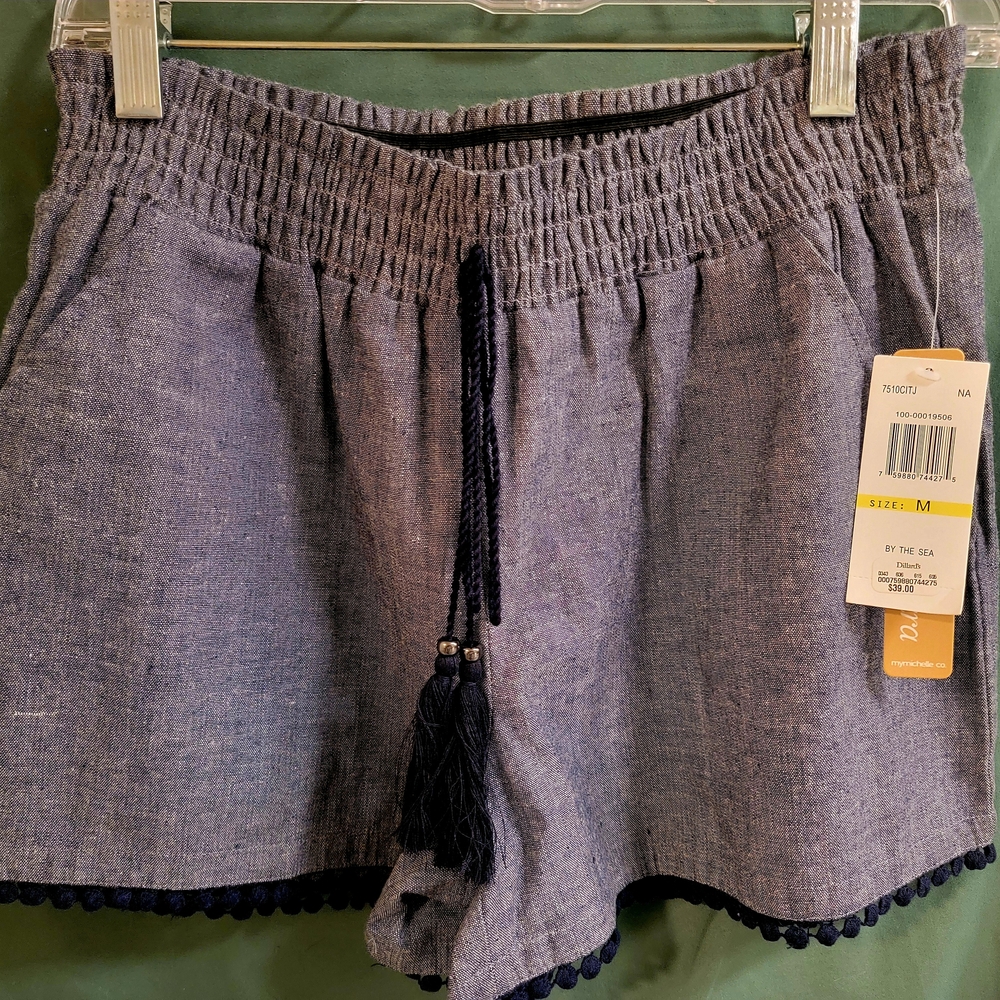 My Michelle High Waist Blue Shorts